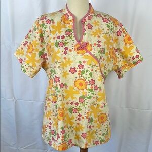 Floral Print Women's Top